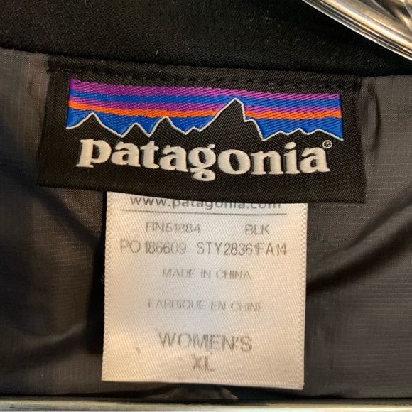 Patagonia h2 no. down and feather quilted inside mid length nylon winter jacket - Picture 16 of 16
